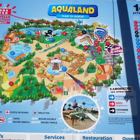 T2,33 M2,quartier Malfato Et Aqualand 阿格德