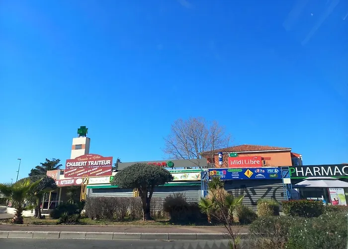 T2,33 M2,quartier Malfato Et Aqualand アパート アグド